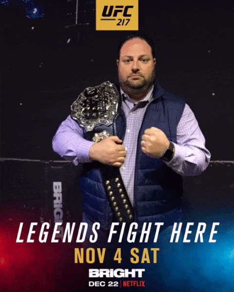 UFC 217, Presented by Bright