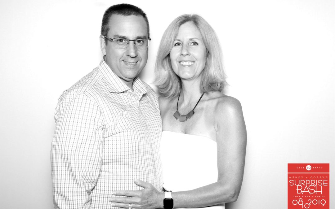 Corey & Wendy’s Surprise 50th – Glam Booth