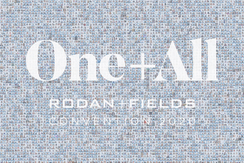 Virtual Mosaic final mosaic from rodan + fields virtual convention