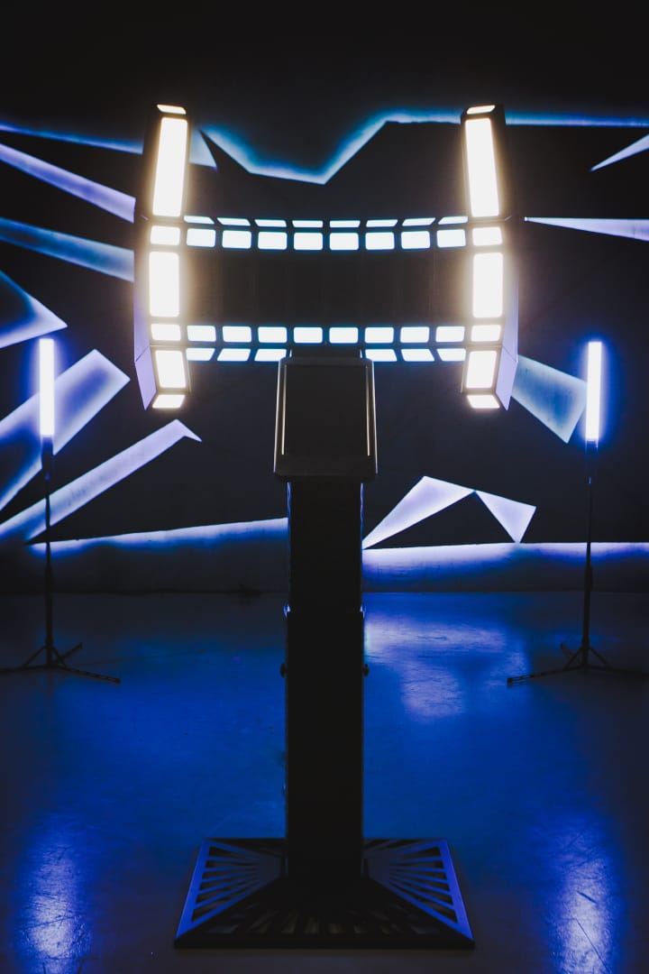 Studio Z selfie headshot camera array